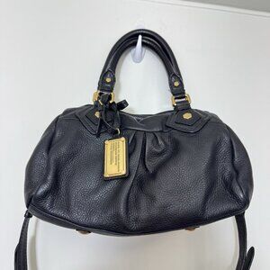 MARC by MARC JACOBS Classic Q Groovee 2way Leather Bag Black Y2K